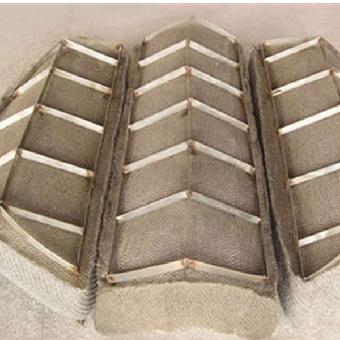 wave type wire mesh demister.